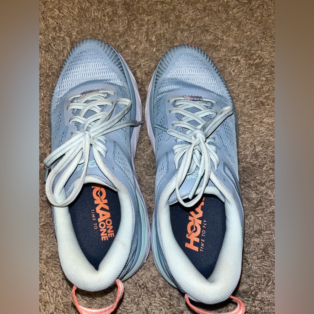 Hoka Bondi 7 Women’s, Blue fog, Size 7